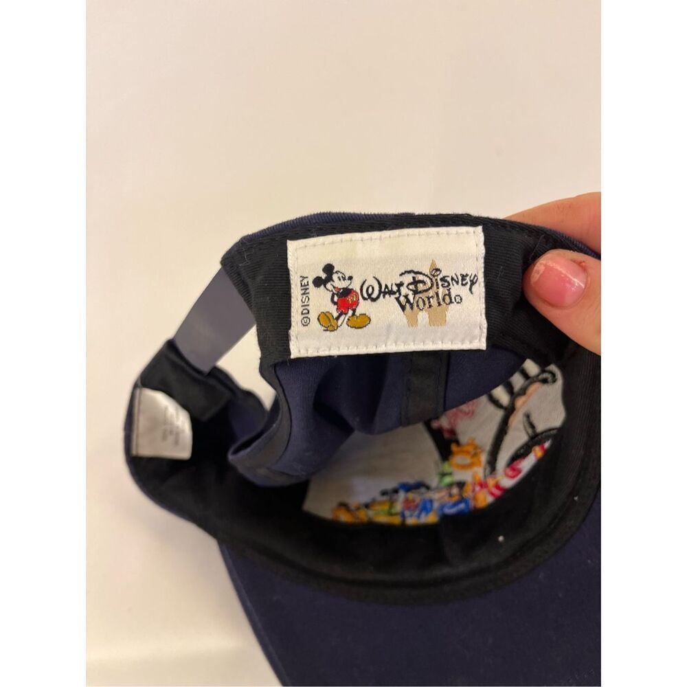 Walt Disney World Unisex Vintage Character Lettering Embroidered Baseball Cap Ha - Picture 8 of 8